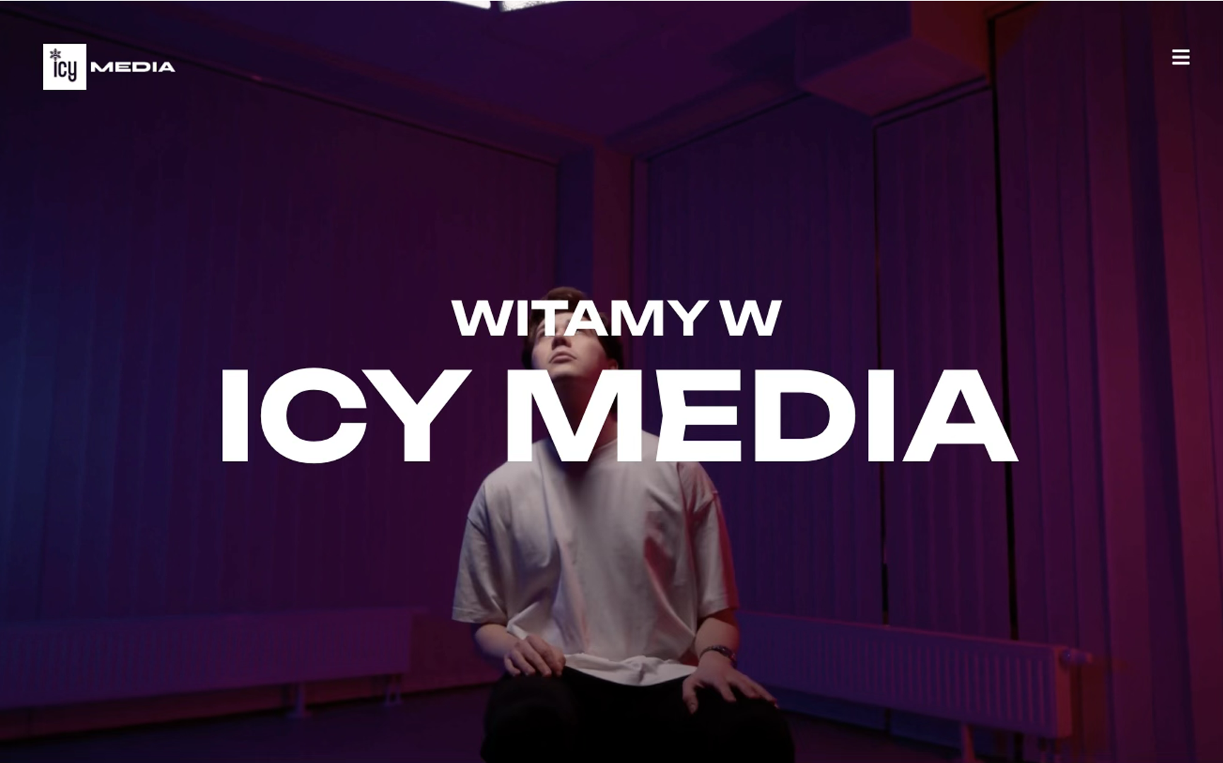 ICY Media website detail